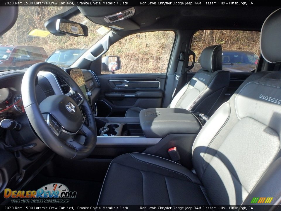 2020 Ram 1500 Laramie Crew Cab 4x4 Granite Crystal Metallic / Black Photo #11