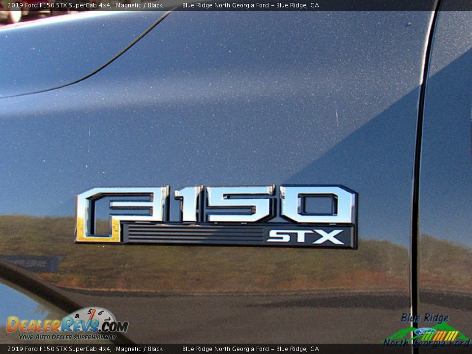 2019 Ford F150 STX SuperCab 4x4 Magnetic / Black Photo #33
