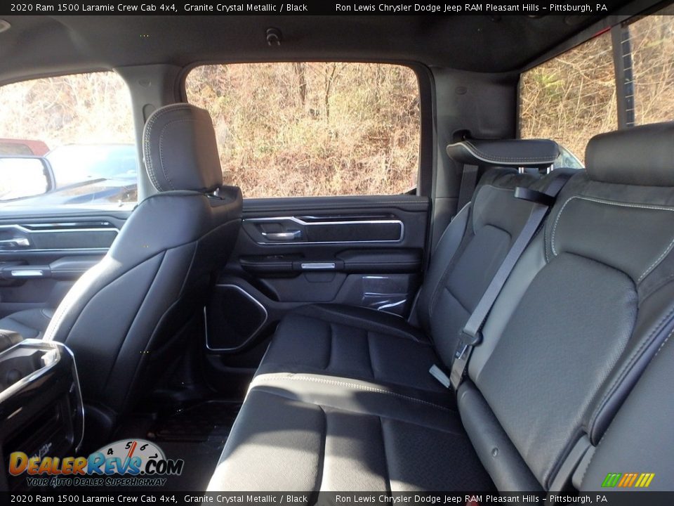 2020 Ram 1500 Laramie Crew Cab 4x4 Granite Crystal Metallic / Black Photo #12
