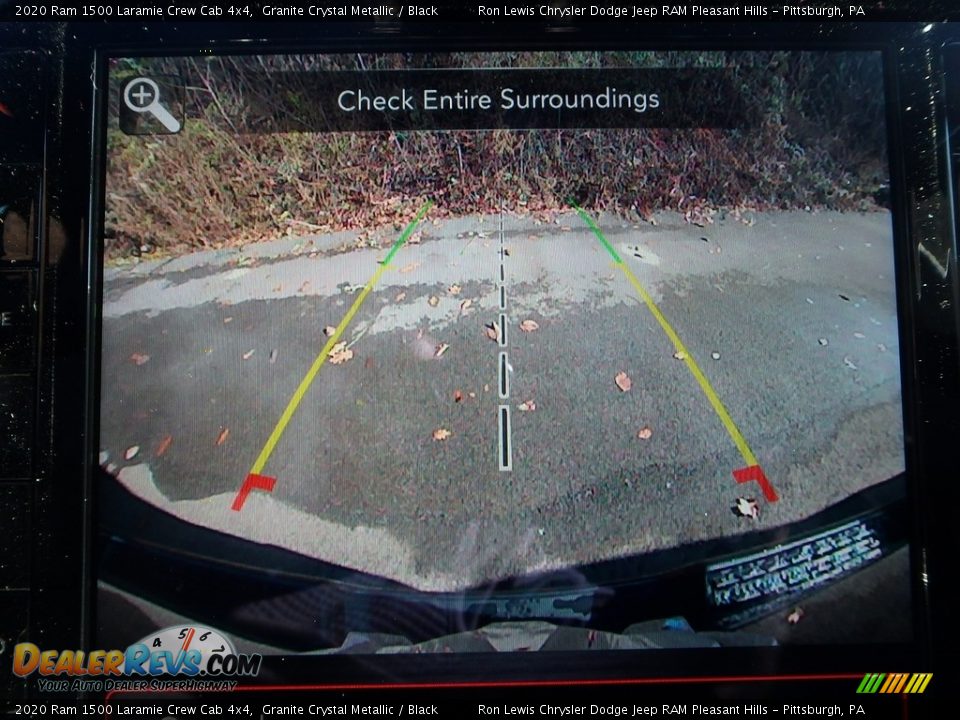 2020 Ram 1500 Laramie Crew Cab 4x4 Granite Crystal Metallic / Black Photo #16