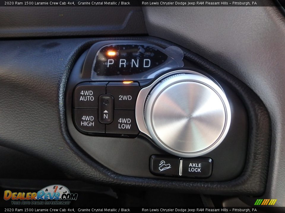 2020 Ram 1500 Laramie Crew Cab 4x4 Granite Crystal Metallic / Black Photo #20