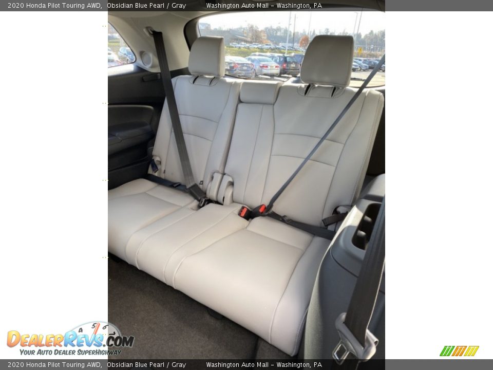 2020 Honda Pilot Touring AWD Obsidian Blue Pearl / Gray Photo #21
