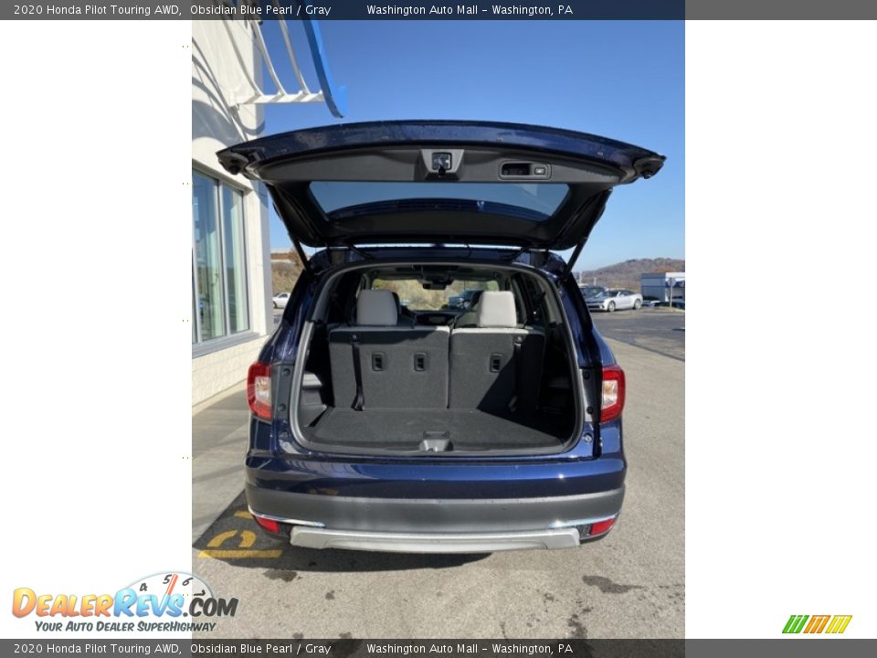 2020 Honda Pilot Touring AWD Obsidian Blue Pearl / Gray Photo #23