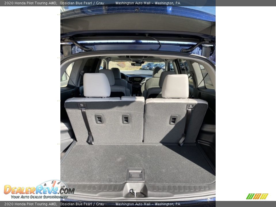 2020 Honda Pilot Touring AWD Obsidian Blue Pearl / Gray Photo #24