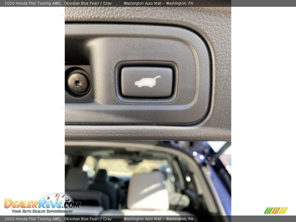 2020 Honda Pilot Touring AWD Obsidian Blue Pearl / Gray Photo #25