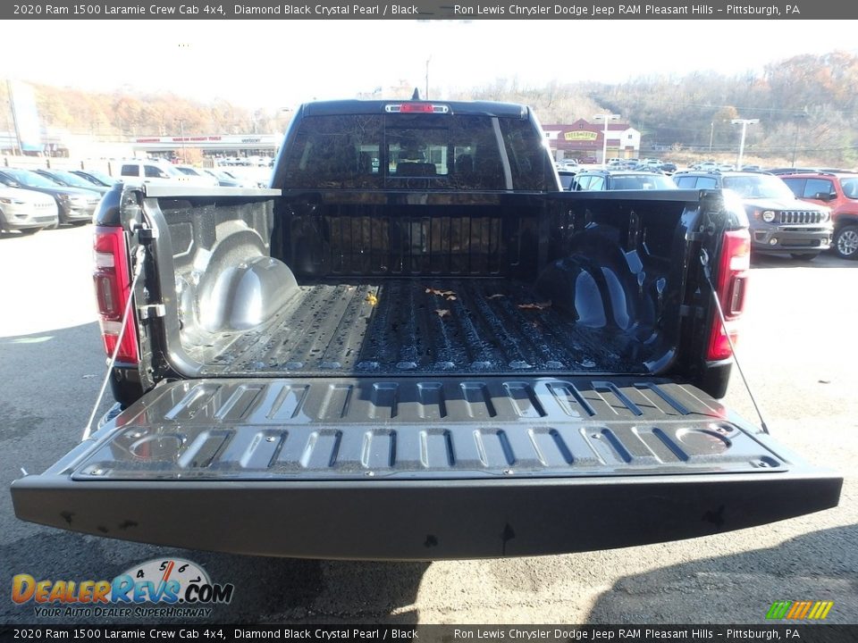 2020 Ram 1500 Laramie Crew Cab 4x4 Diamond Black Crystal Pearl / Black Photo #5