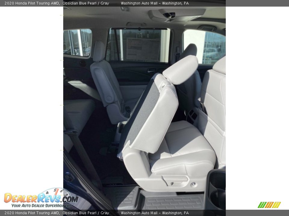 2020 Honda Pilot Touring AWD Obsidian Blue Pearl / Gray Photo #29