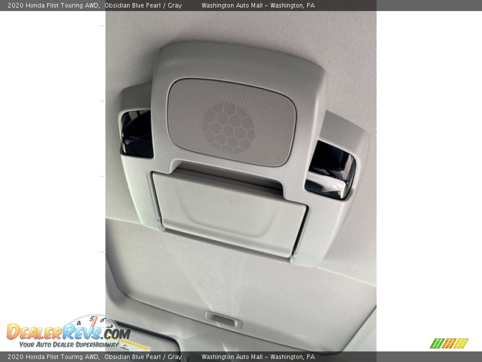 2020 Honda Pilot Touring AWD Obsidian Blue Pearl / Gray Photo #33