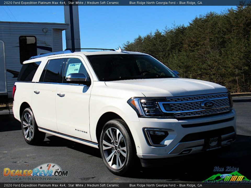2020 Ford Expedition Platinum Max 4x4 Star White / Medium Soft Ceramic Photo #7