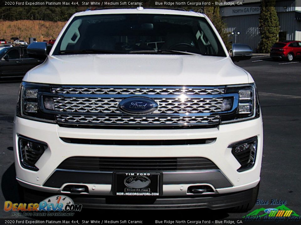 2020 Ford Expedition Platinum Max 4x4 Star White / Medium Soft Ceramic Photo #8