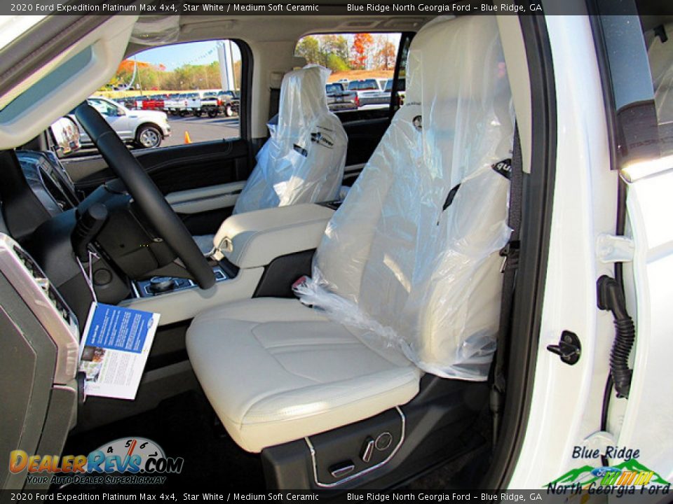 2020 Ford Expedition Platinum Max 4x4 Star White / Medium Soft Ceramic Photo #10