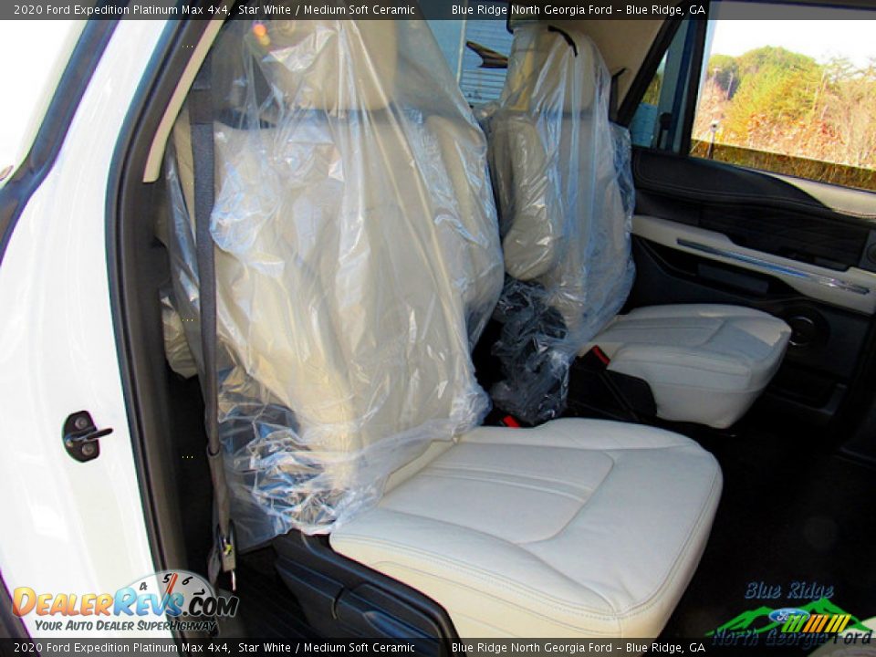 2020 Ford Expedition Platinum Max 4x4 Star White / Medium Soft Ceramic Photo #12