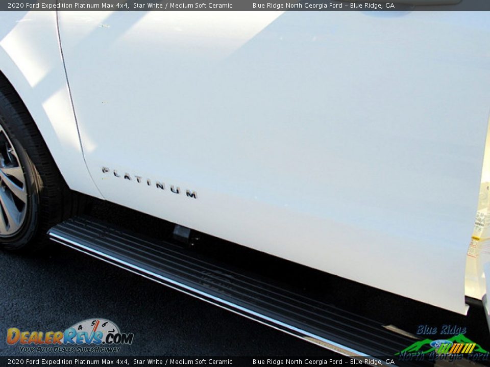 2020 Ford Expedition Platinum Max 4x4 Star White / Medium Soft Ceramic Photo #16