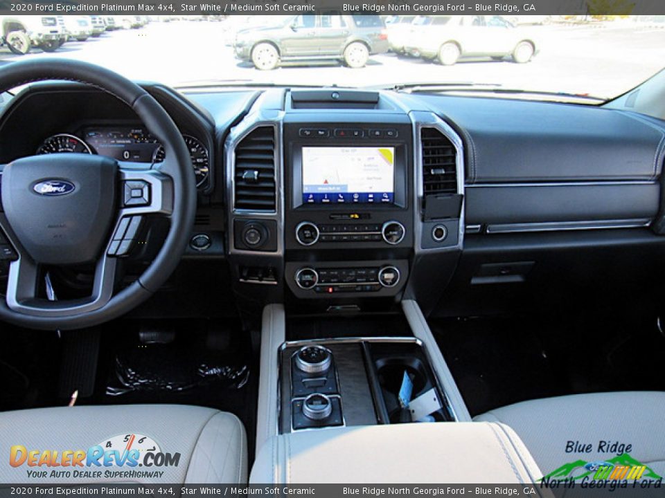 2020 Ford Expedition Platinum Max 4x4 Star White / Medium Soft Ceramic Photo #18