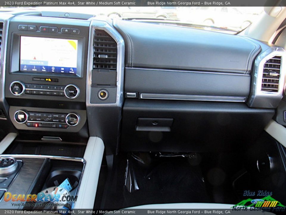 2020 Ford Expedition Platinum Max 4x4 Star White / Medium Soft Ceramic Photo #19