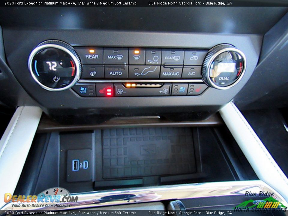 2020 Ford Expedition Platinum Max 4x4 Star White / Medium Soft Ceramic Photo #27