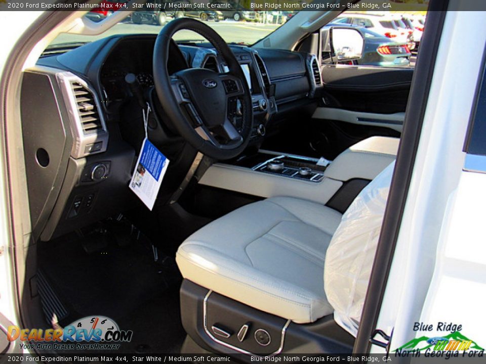 2020 Ford Expedition Platinum Max 4x4 Star White / Medium Soft Ceramic Photo #33