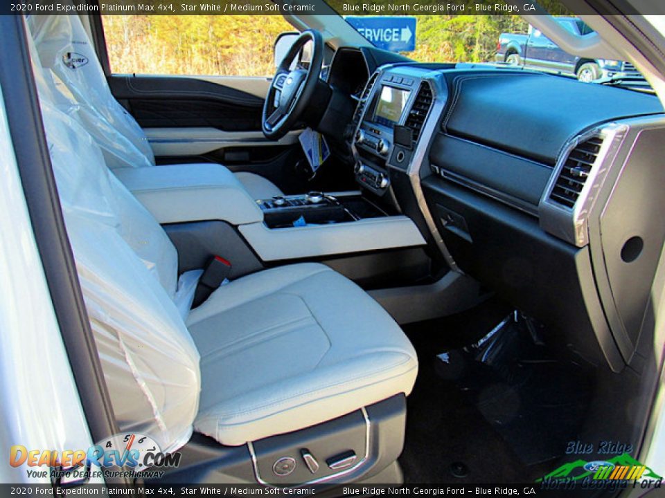 2020 Ford Expedition Platinum Max 4x4 Star White / Medium Soft Ceramic Photo #34