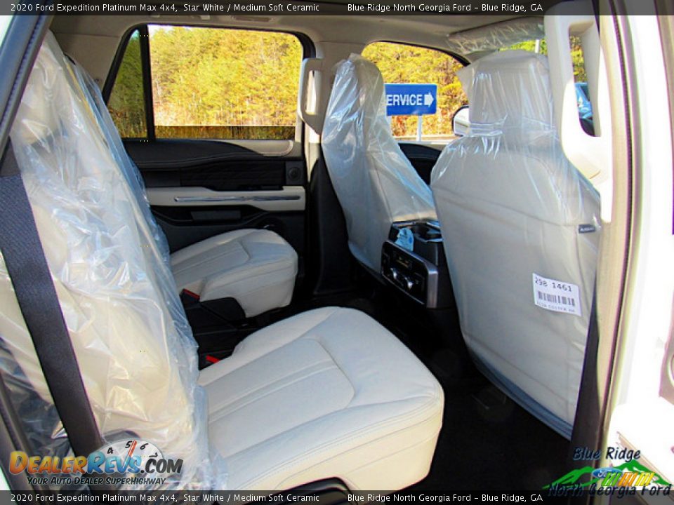 2020 Ford Expedition Platinum Max 4x4 Star White / Medium Soft Ceramic Photo #35