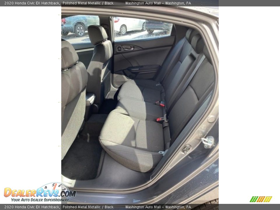 2020 Honda Civic EX Hatchback Polished Metal Metallic / Black Photo #19