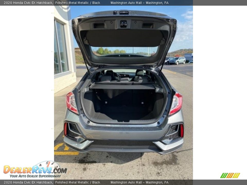 2020 Honda Civic EX Hatchback Polished Metal Metallic / Black Photo #20