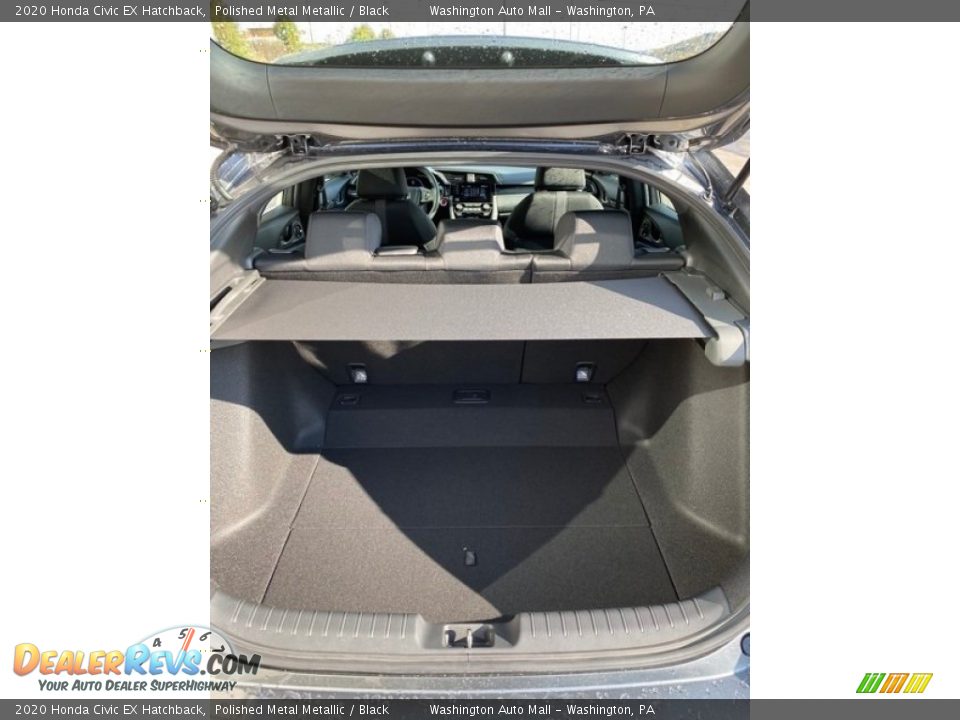 2020 Honda Civic EX Hatchback Polished Metal Metallic / Black Photo #21