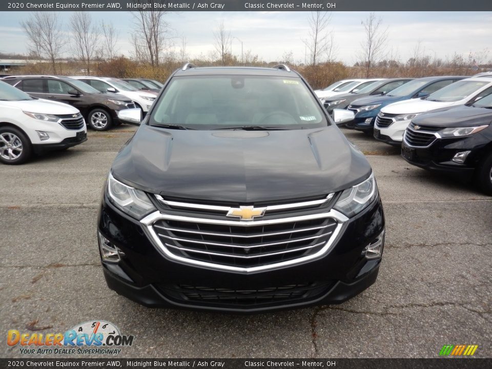 2020 Chevrolet Equinox Premier AWD Midnight Blue Metallic / Ash Gray Photo #2