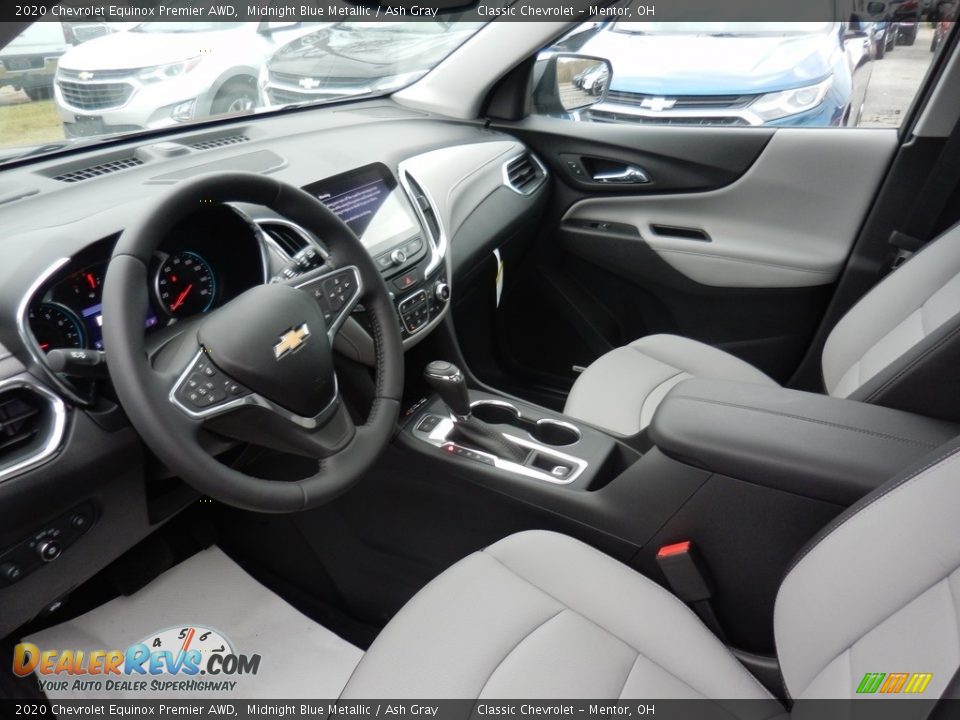 2020 Chevrolet Equinox Premier AWD Midnight Blue Metallic / Ash Gray Photo #6