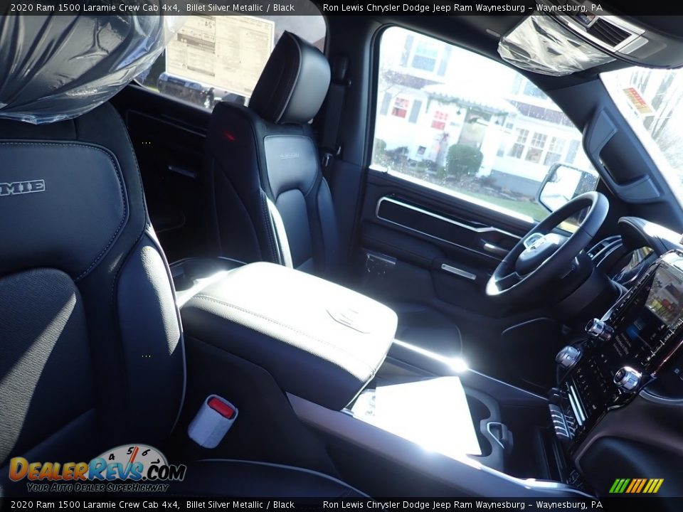 2020 Ram 1500 Laramie Crew Cab 4x4 Billet Silver Metallic / Black Photo #10