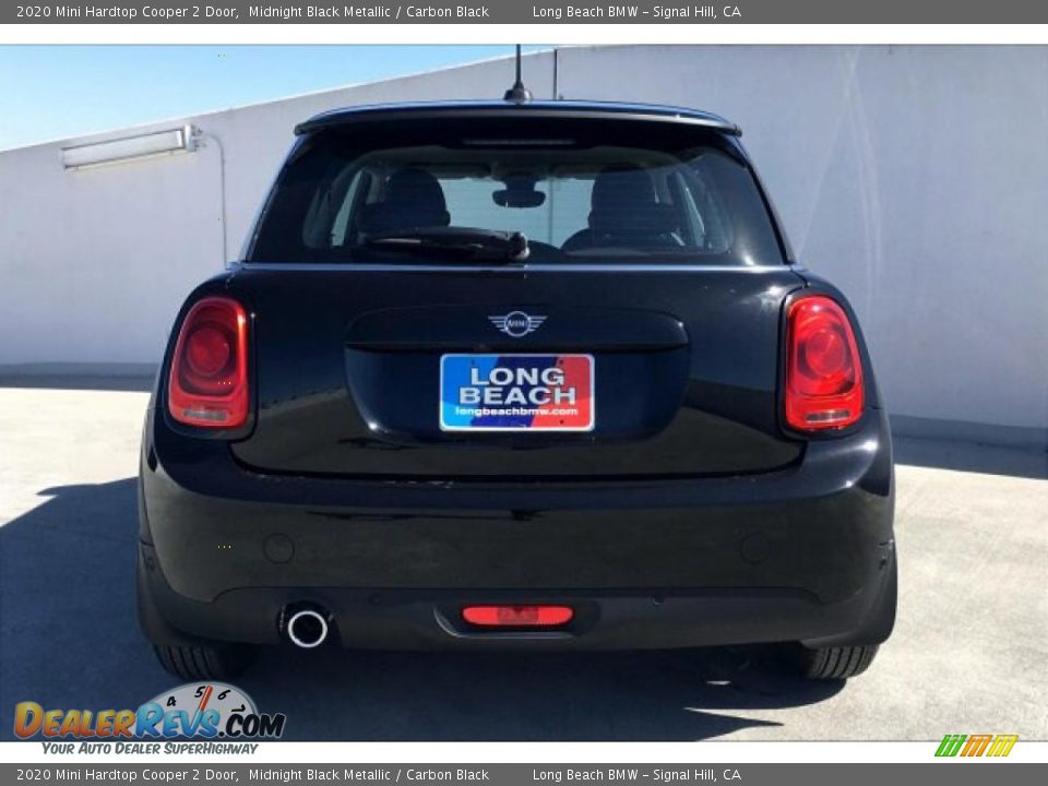 2020 Mini Hardtop Cooper 2 Door Midnight Black Metallic / Carbon Black Photo #3
