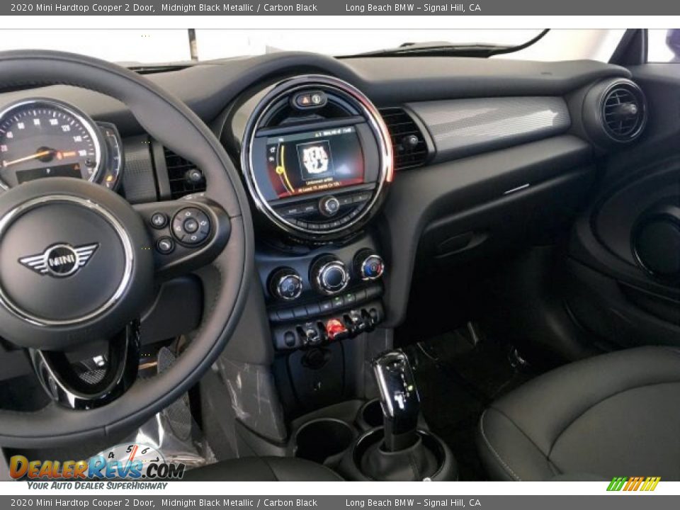 2020 Mini Hardtop Cooper 2 Door Midnight Black Metallic / Carbon Black Photo #5