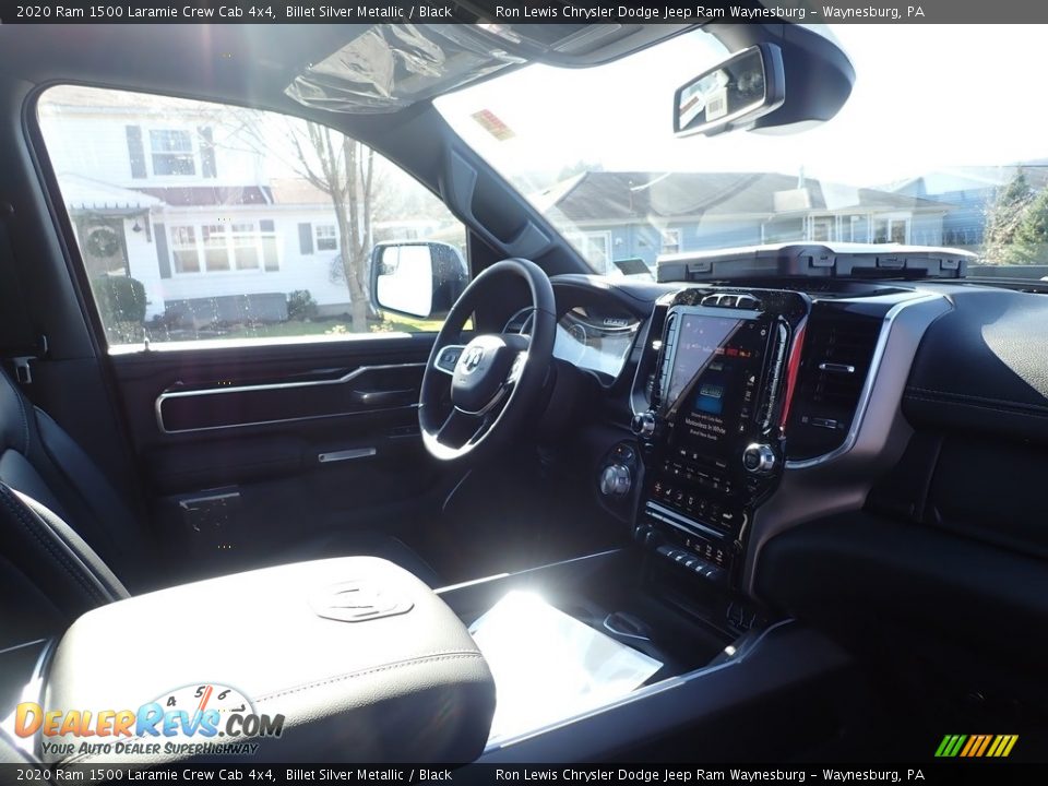 2020 Ram 1500 Laramie Crew Cab 4x4 Billet Silver Metallic / Black Photo #11