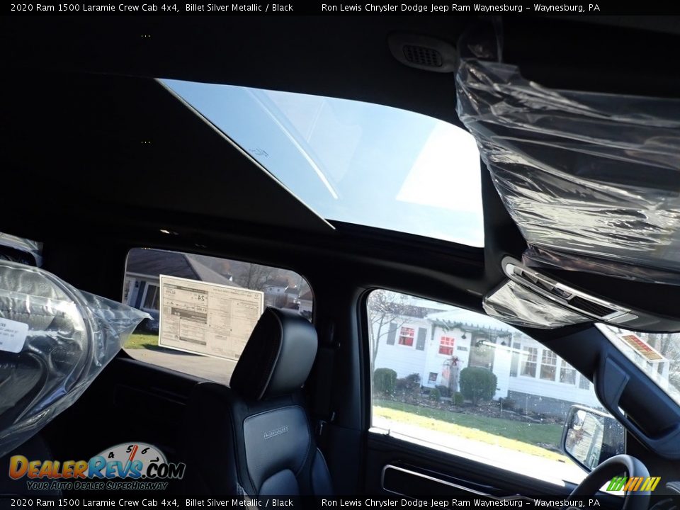 2020 Ram 1500 Laramie Crew Cab 4x4 Billet Silver Metallic / Black Photo #12