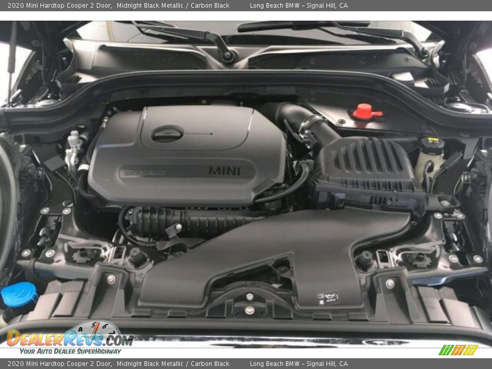 2020 Mini Hardtop Cooper 2 Door Midnight Black Metallic / Carbon Black Photo #7