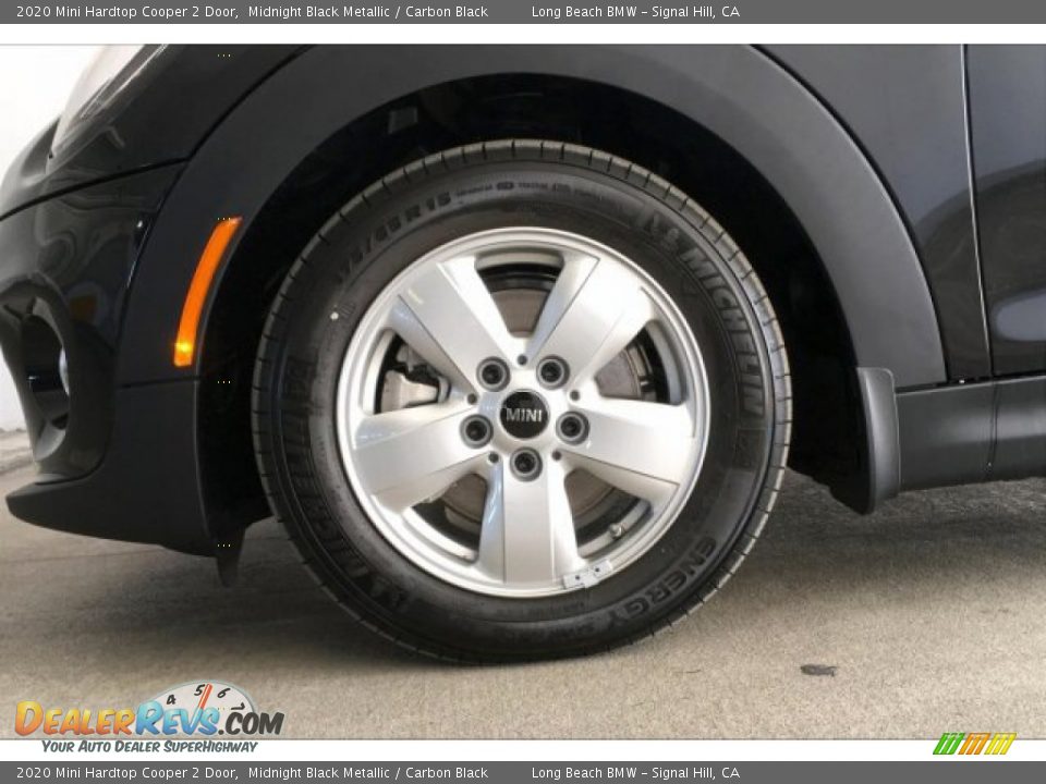 2020 Mini Hardtop Cooper 2 Door Midnight Black Metallic / Carbon Black Photo #8