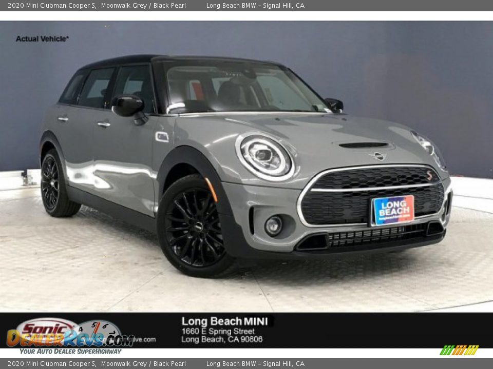 2020 Mini Clubman Cooper S Moonwalk Grey / Black Pearl Photo #1
