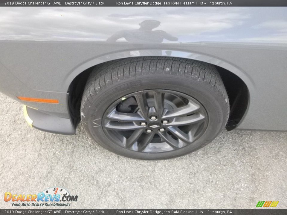 2019 Dodge Challenger GT AWD Destroyer Gray / Black Photo #2
