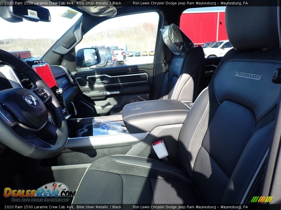 2020 Ram 1500 Laramie Crew Cab 4x4 Billet Silver Metallic / Black Photo #15