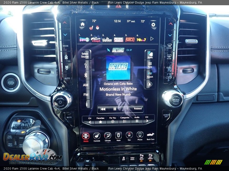 2020 Ram 1500 Laramie Crew Cab 4x4 Billet Silver Metallic / Black Photo #18