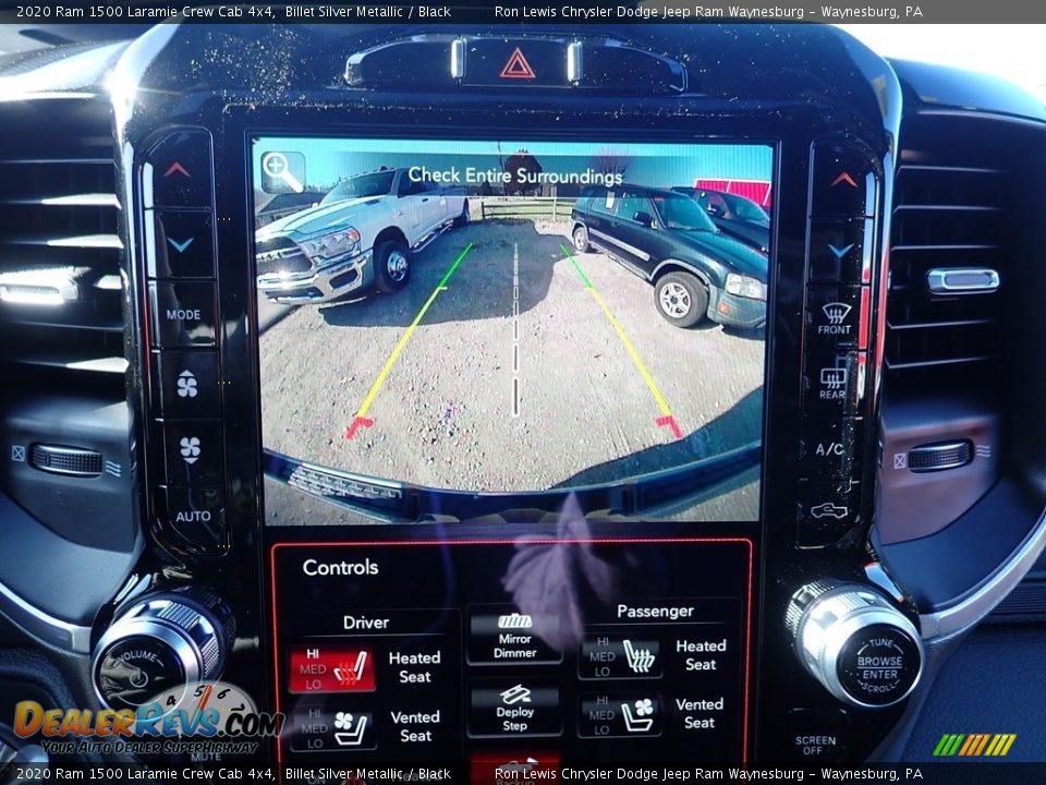 2020 Ram 1500 Laramie Crew Cab 4x4 Billet Silver Metallic / Black Photo #20