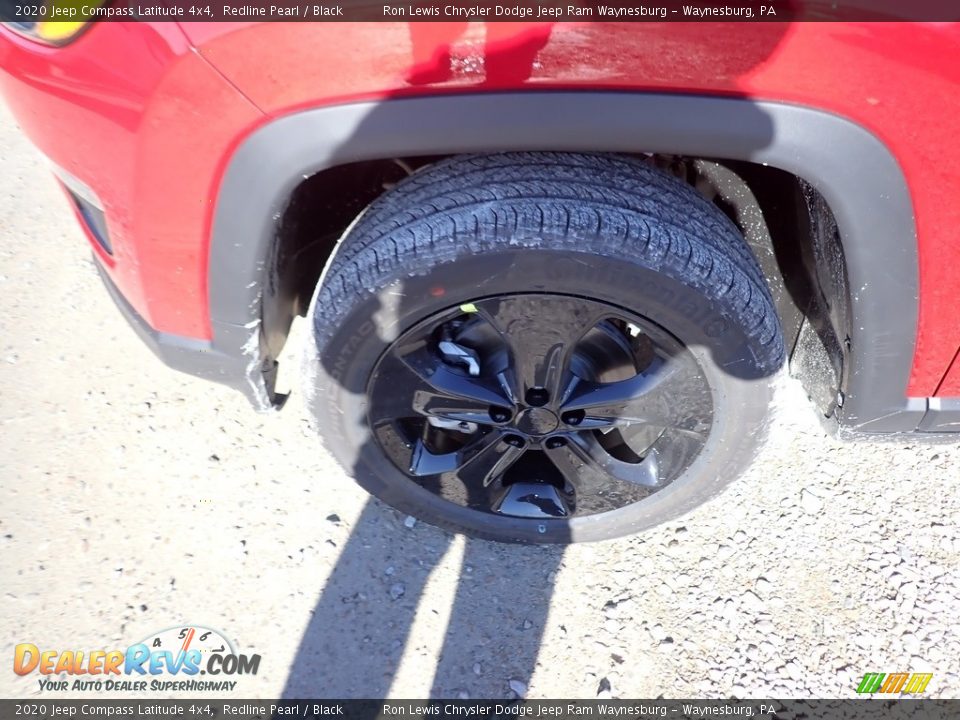 2020 Jeep Compass Latitude 4x4 Redline Pearl / Black Photo #2