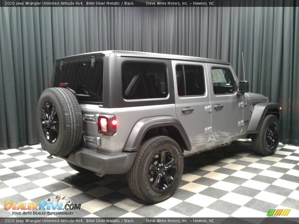 2020 Jeep Wrangler Unlimited Altitude 4x4 Billet Silver Metallic / Black Photo #6