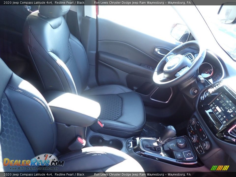 2020 Jeep Compass Latitude 4x4 Redline Pearl / Black Photo #10