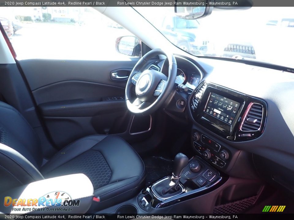 2020 Jeep Compass Latitude 4x4 Redline Pearl / Black Photo #11