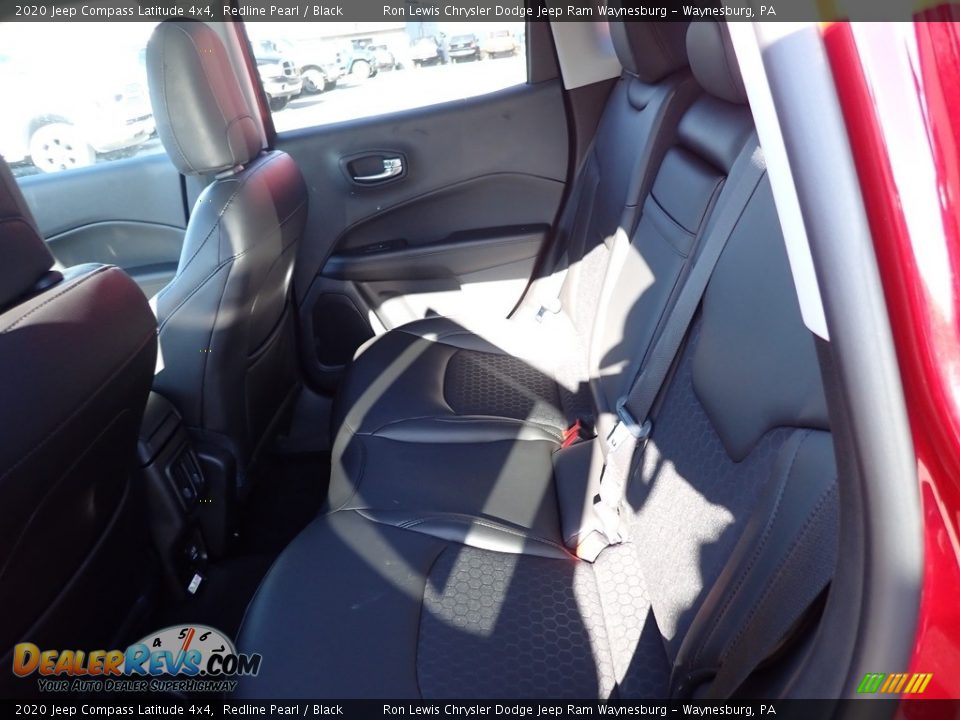 2020 Jeep Compass Latitude 4x4 Redline Pearl / Black Photo #12