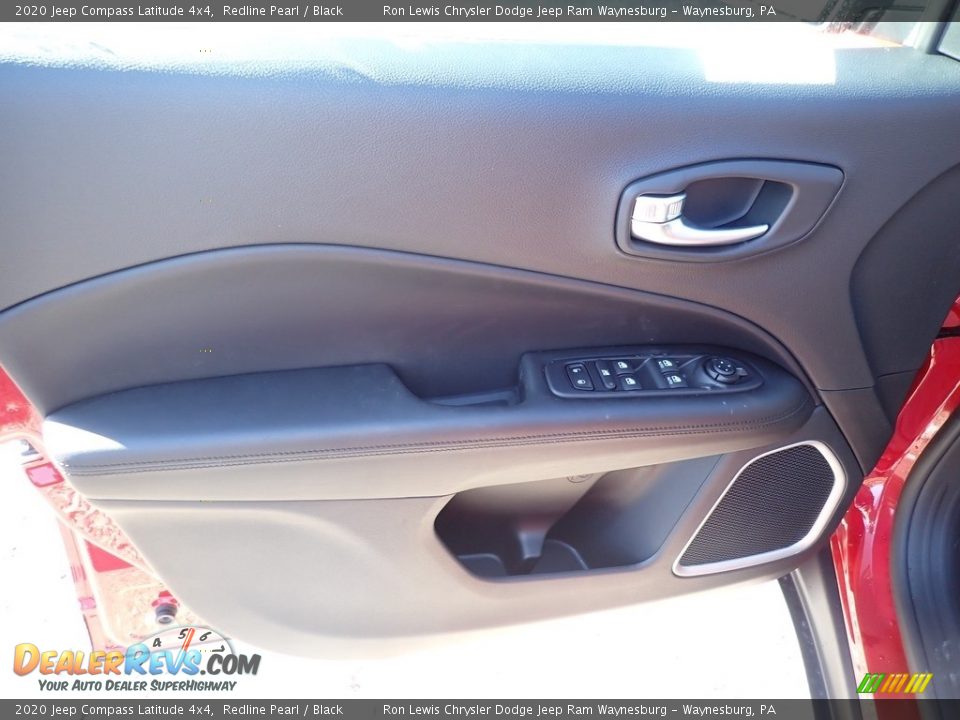 2020 Jeep Compass Latitude 4x4 Redline Pearl / Black Photo #13