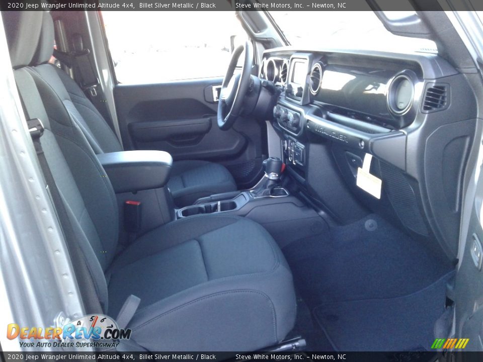 2020 Jeep Wrangler Unlimited Altitude 4x4 Billet Silver Metallic / Black Photo #14