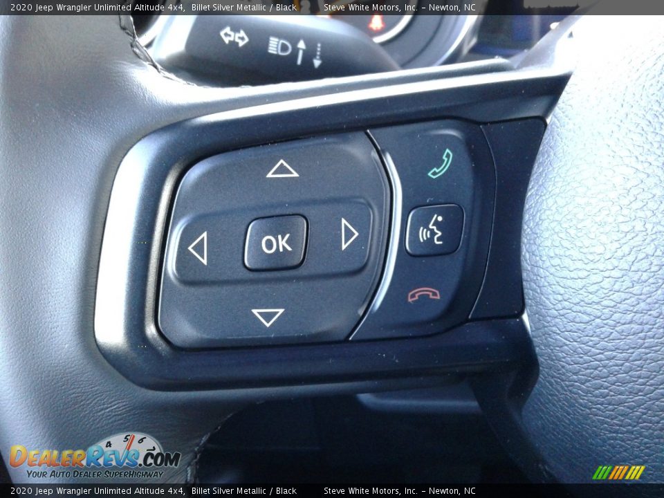 2020 Jeep Wrangler Unlimited Altitude 4x4 Billet Silver Metallic / Black Photo #16