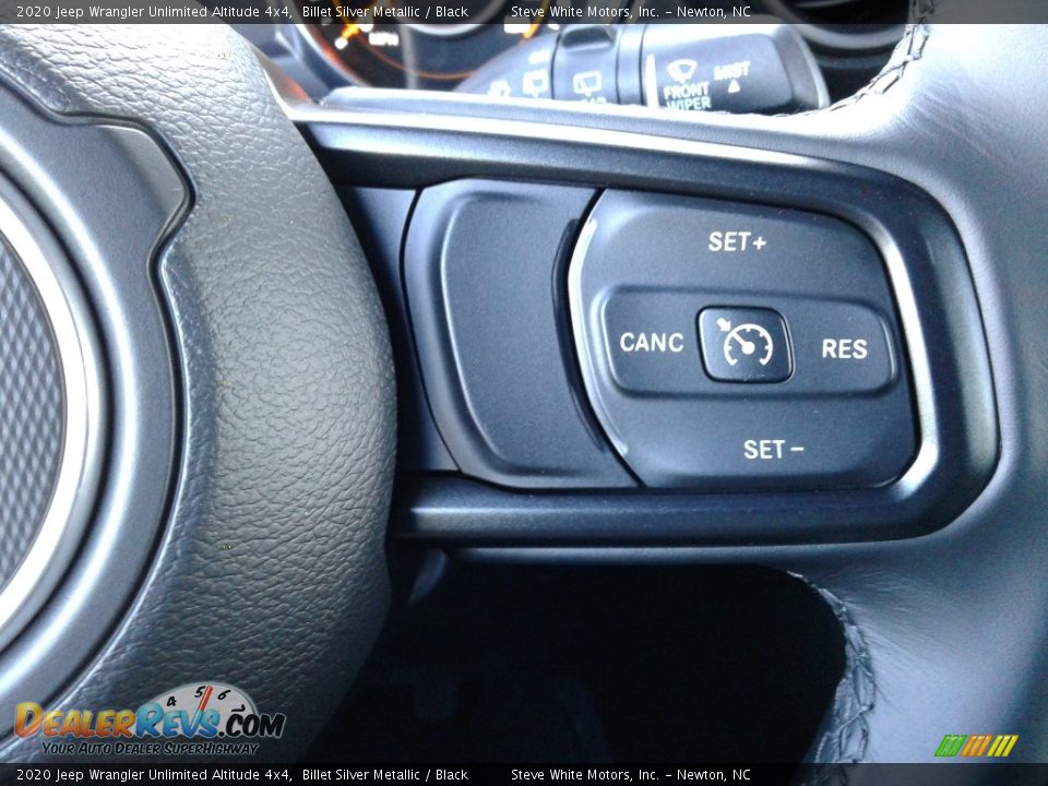2020 Jeep Wrangler Unlimited Altitude 4x4 Billet Silver Metallic / Black Photo #17