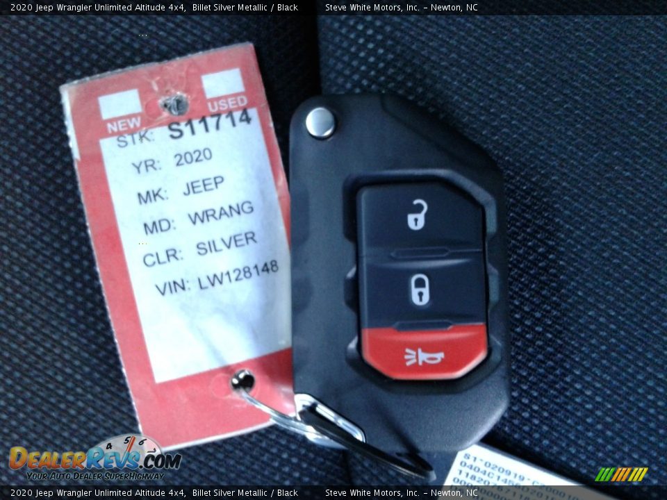 2020 Jeep Wrangler Unlimited Altitude 4x4 Billet Silver Metallic / Black Photo #25